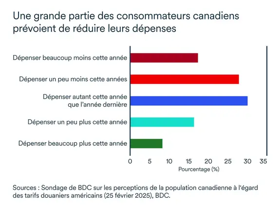 Graphique MEL mars 2025: Intention de dépense