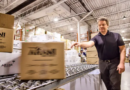 Arani warehouse.